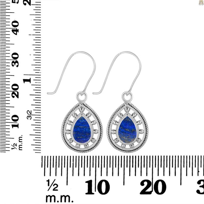 Lapis Earring LLP-RDE-198.