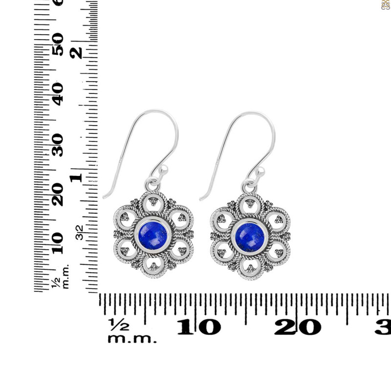 Lapis Earring LLP-RDE-204.
