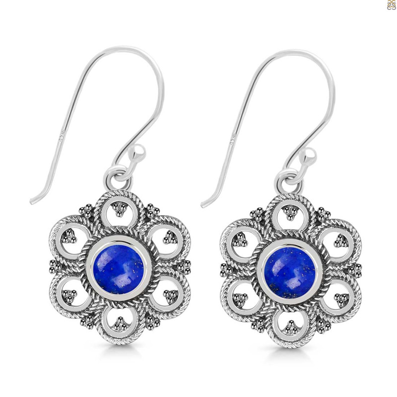 Lapis Earring LLP-RDE-204.