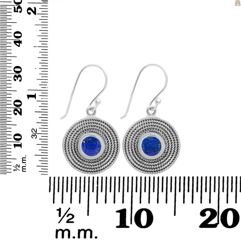 Lapis Earring LLP-RDE-215.