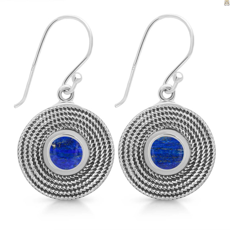 Lapis Earring LLP-RDE-215.