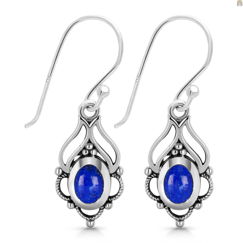 Lapis Earring LLP-RDE-222.