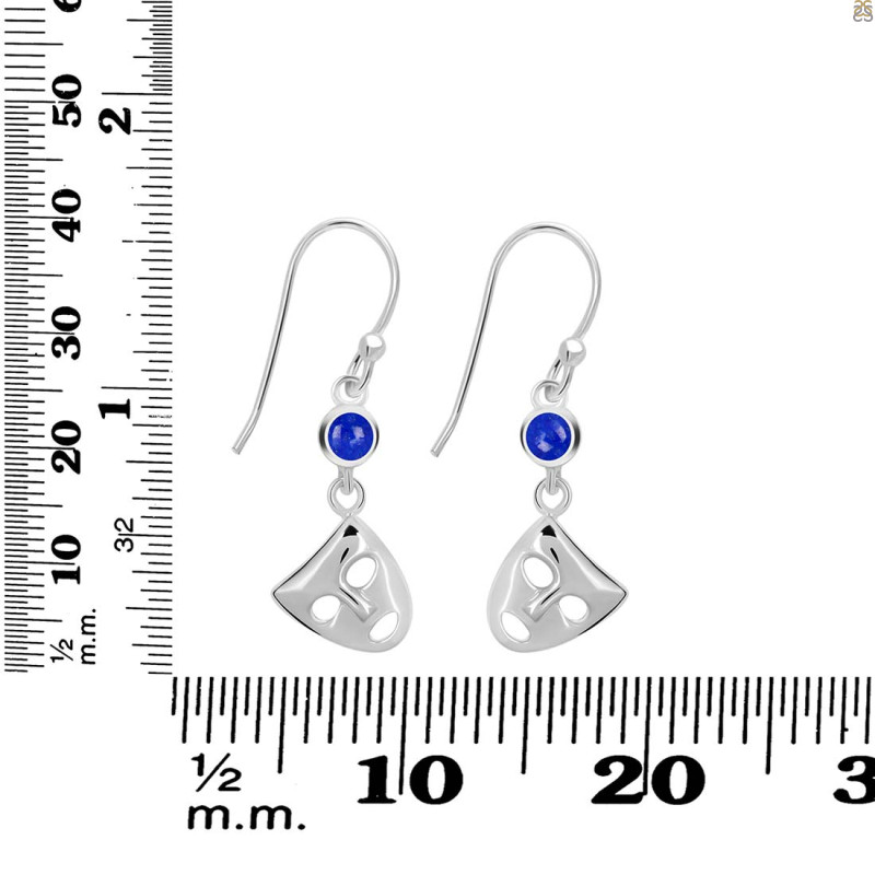 Lapis Earring LLP-RDE-464.