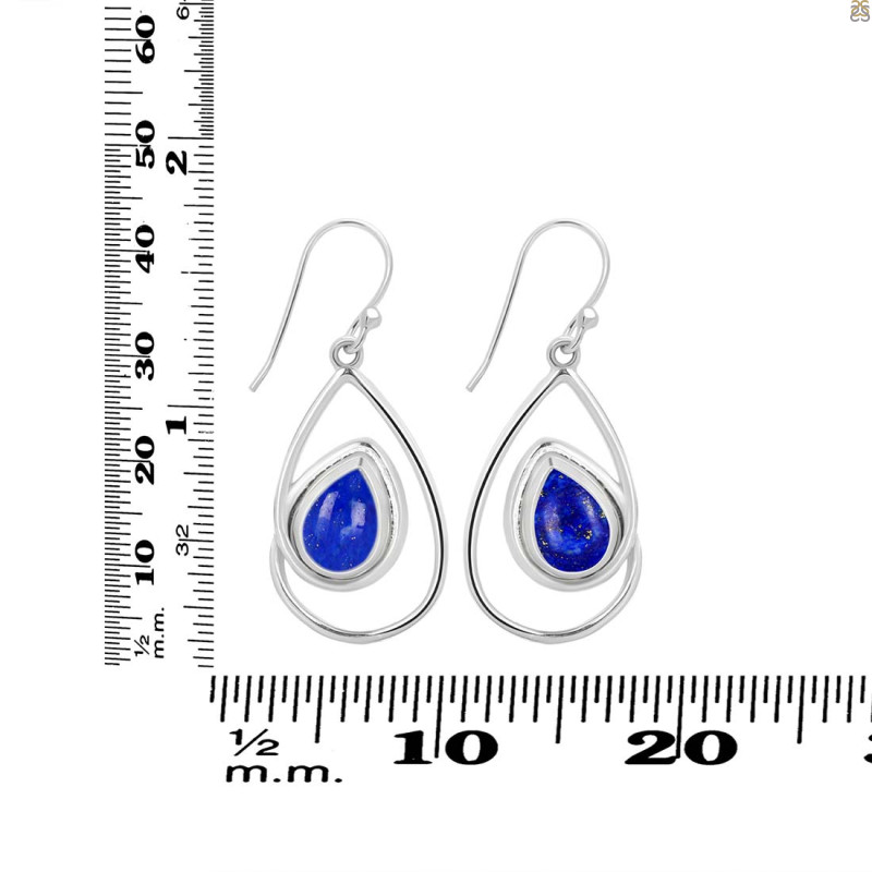 Lapis Earring LLP-RDE-58.