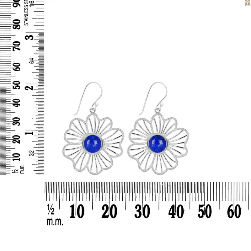 Lapis Earring LLP-RDE-59.