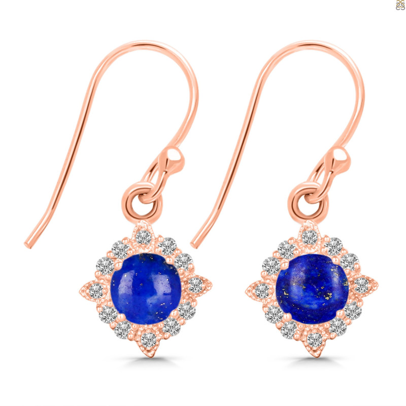 Lapis Jewelry Set LLP-RDB-67-RDN-77-RDE-695.