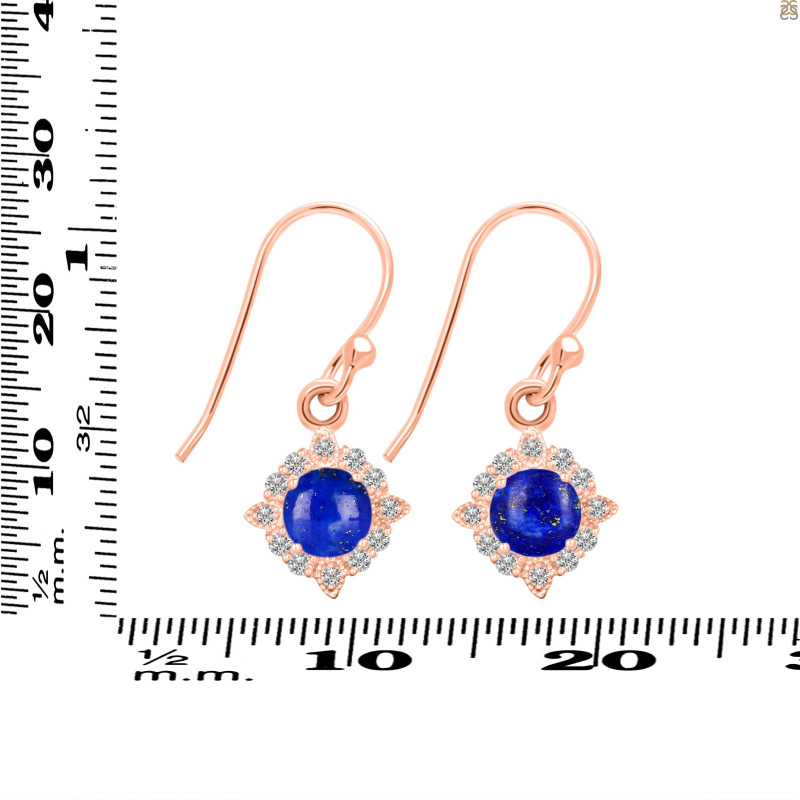 Lapis Jewelry Set LLP-RDB-67-RDN-77-RDE-695.
