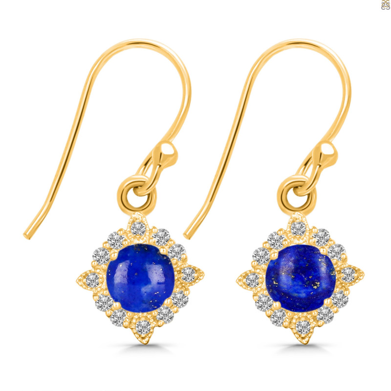 Lapis Jewelry Set LLP-RDB-67-RDN-77-RDE-695.