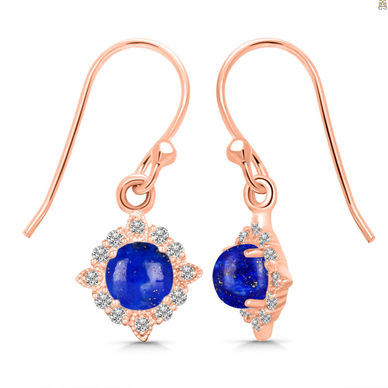 Lapis Jewelry Set LLP-RDB-67-RDN-77-RDE-695.