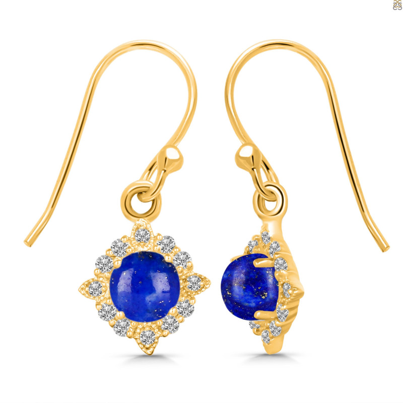 Lapis Jewelry Set LLP-RDB-67-RDN-77-RDE-695.