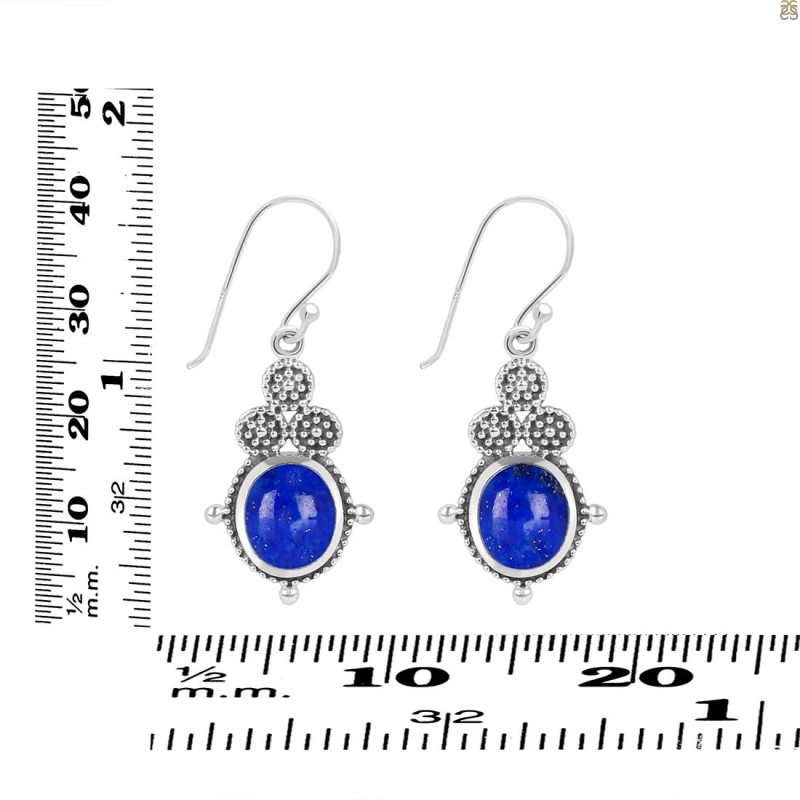 Lapis Earring LLP-RDE-82.