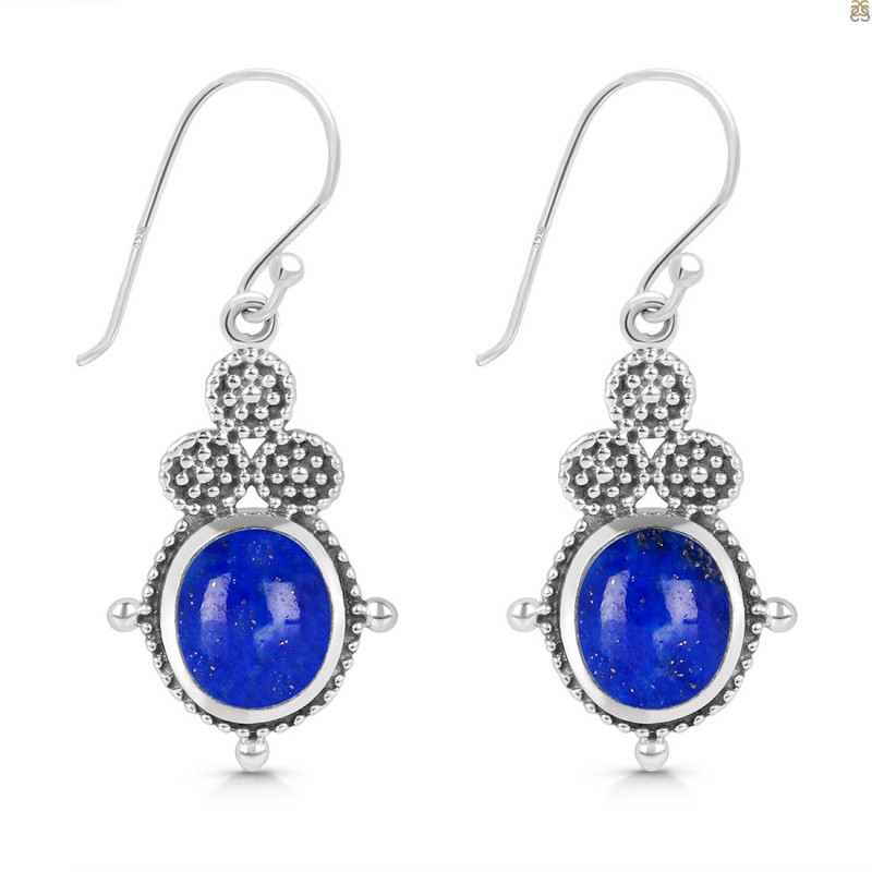 Lapis Earring LLP-RDE-82.