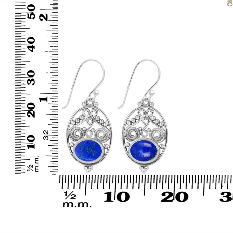 Lapis Earring LLP-RDE-83.