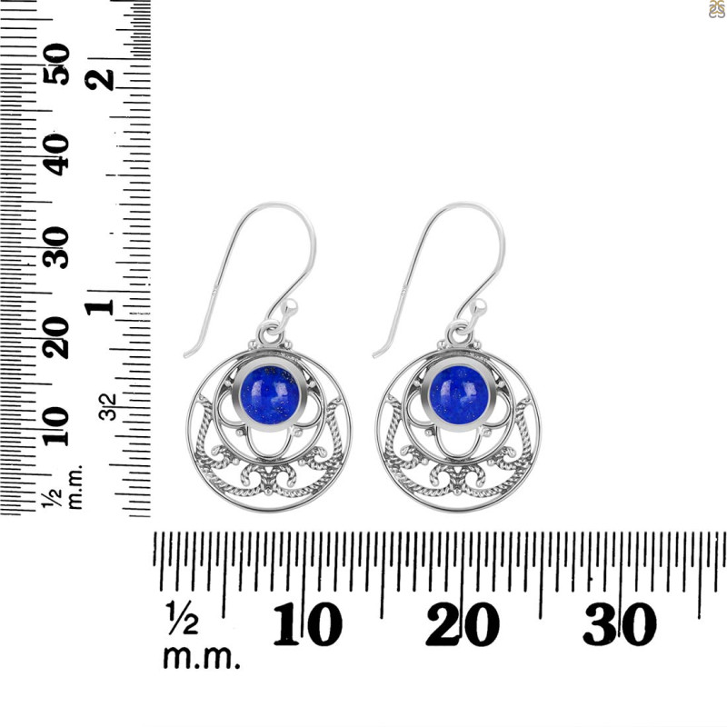 Lapis Earring LLP-RDE-84.