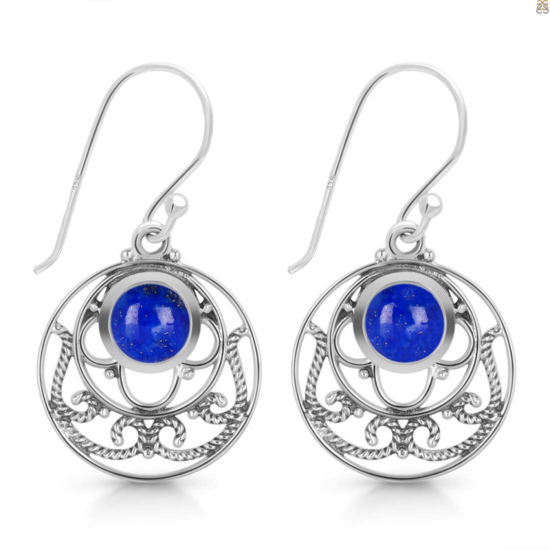 Lapis Earring LLP-RDE-84.
