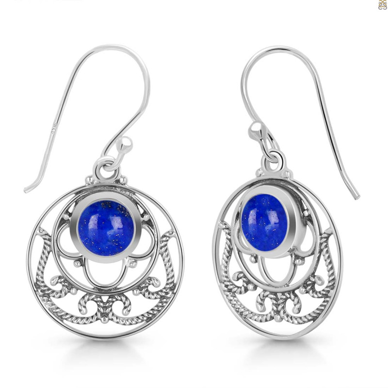 Lapis Earring