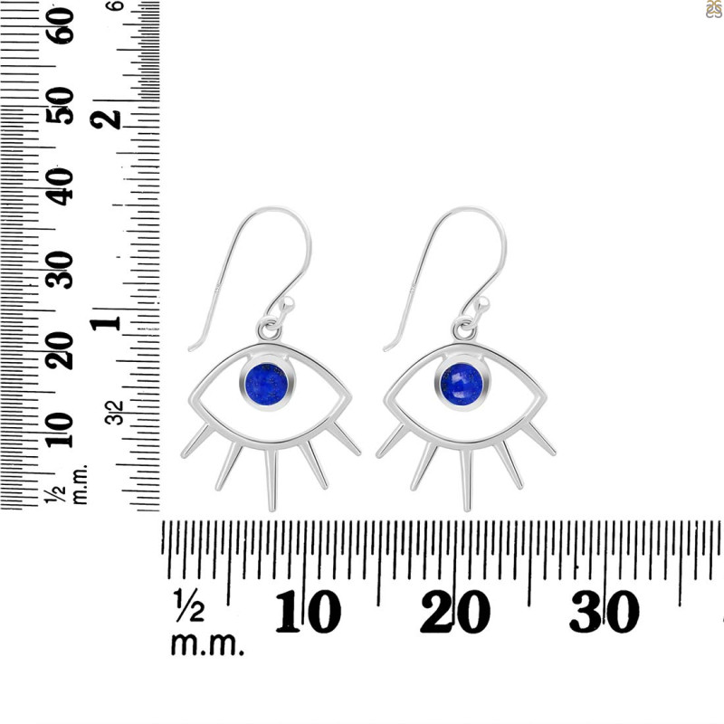 Lapis Earring LLP-RDE-875A.