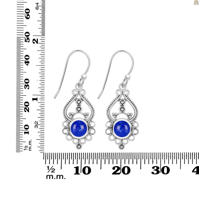 Lapis Earring LLP-RDE-90.