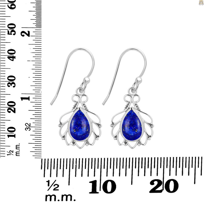 Lapis Earring LLP-RDE-92.