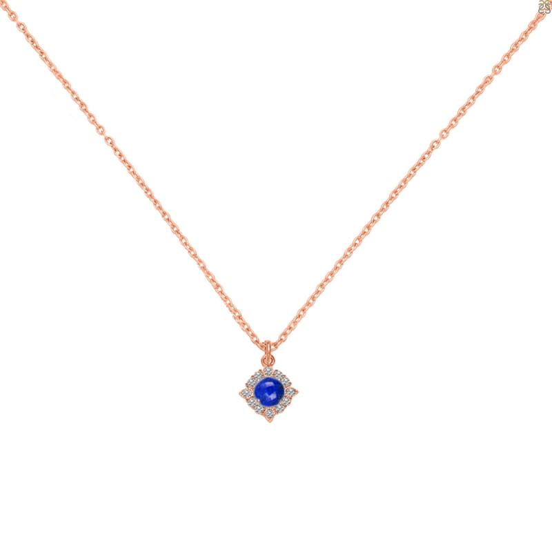Lapis Jewelry Set LLP-RDB-67-RDN-77-RDE-695.
