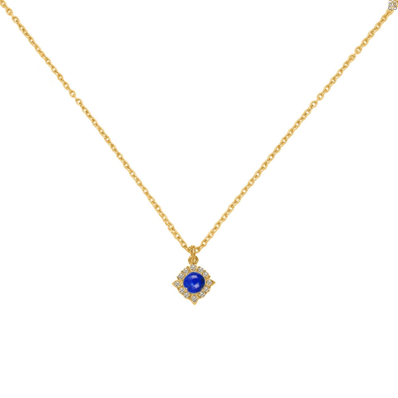 Lapis Jewelry Set LLP-RDB-67-RDN-77-RDE-695.