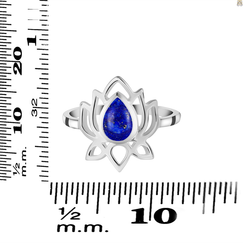 Lapis Lotus Ring LLP-RDR-1369.