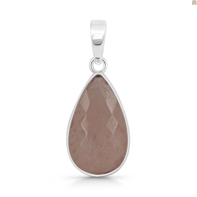 Morganite Pendant-SP MGN-1-8