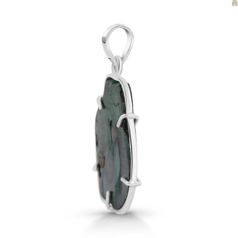 Malachite Slice Pendant-SP