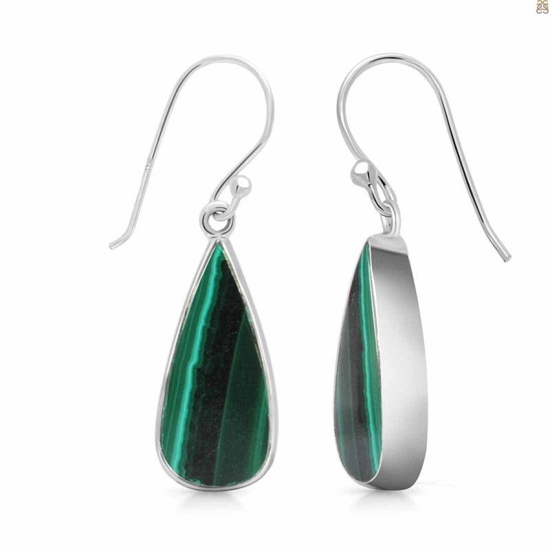 Malachite Earring-E