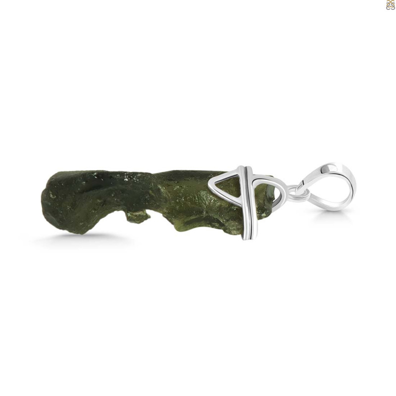Moldavite Pendant-SP MLD-1-3074