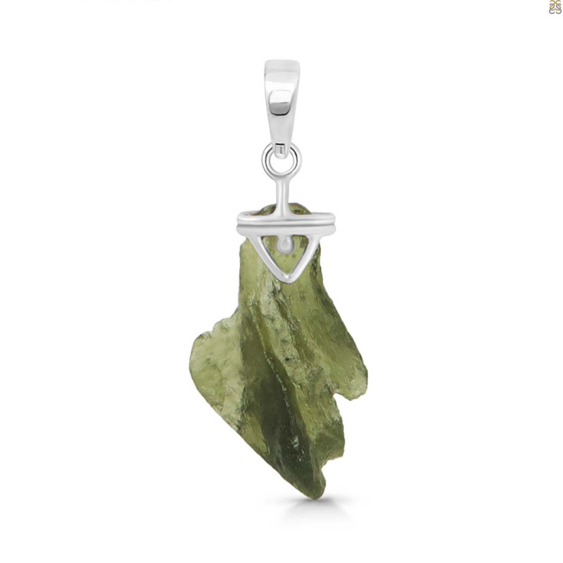 Moldavite Pendant-SP MLD-1-3104