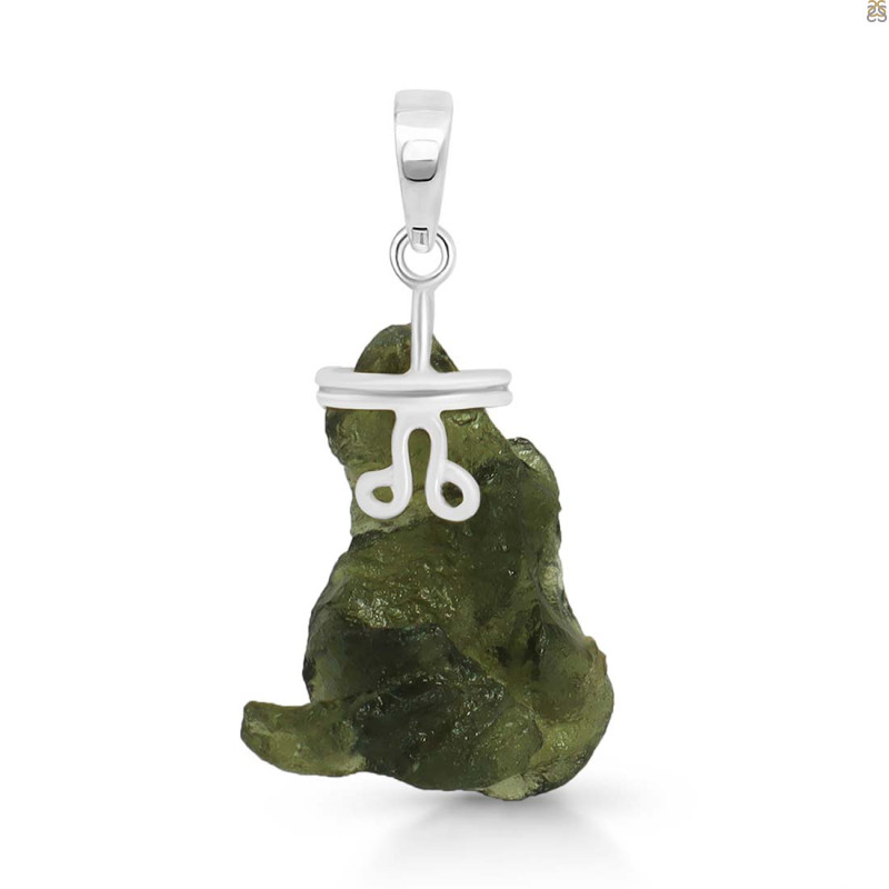 Moldavite Pendant-SP MLD-1-3211