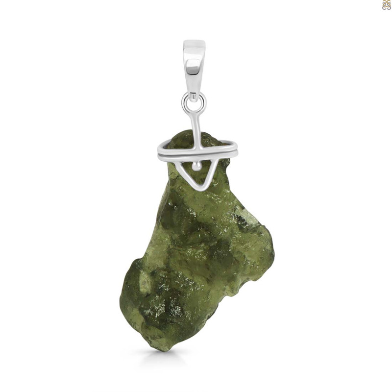 Moldavite Pendant-SP MLD-1-3311