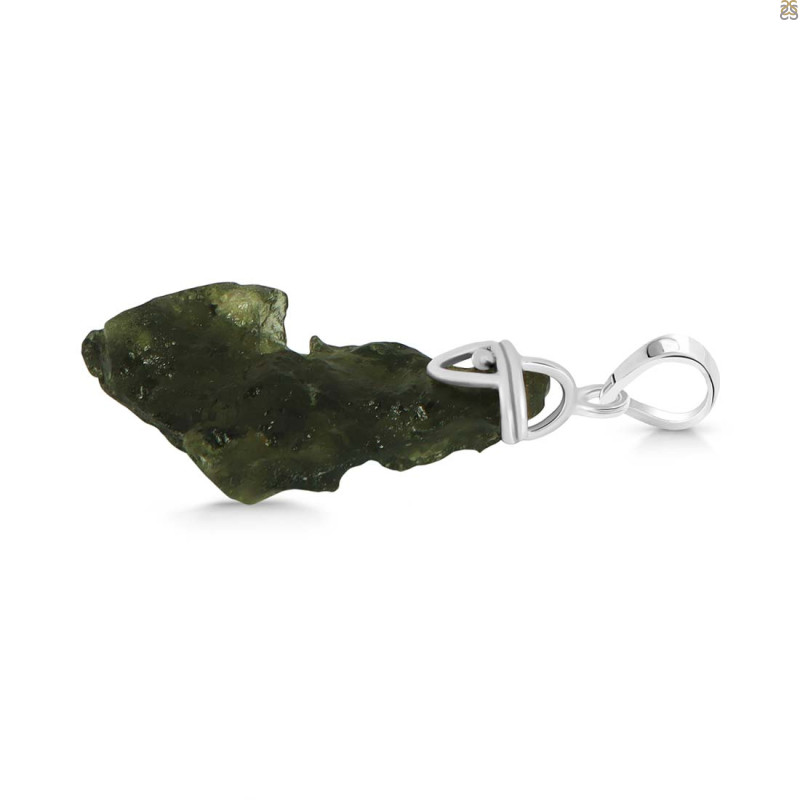 Moldavite Pendant-SP MLD-1-3311