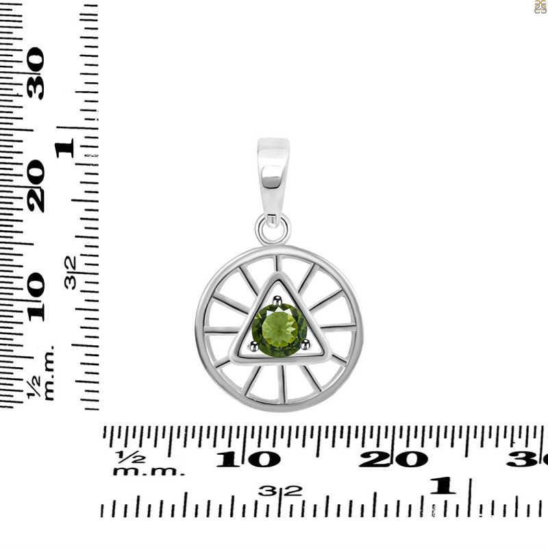 Moldavite Illuminati Pendant MLD-RDEP-881.