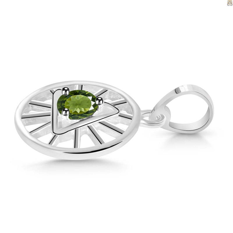 Moldavite Illuminati Pendant MLD-RDEP-881.