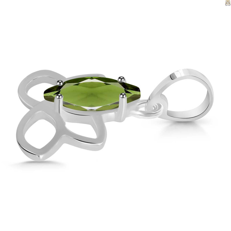 Moldavite Butterfly Pendant MLD-RDEP-883.