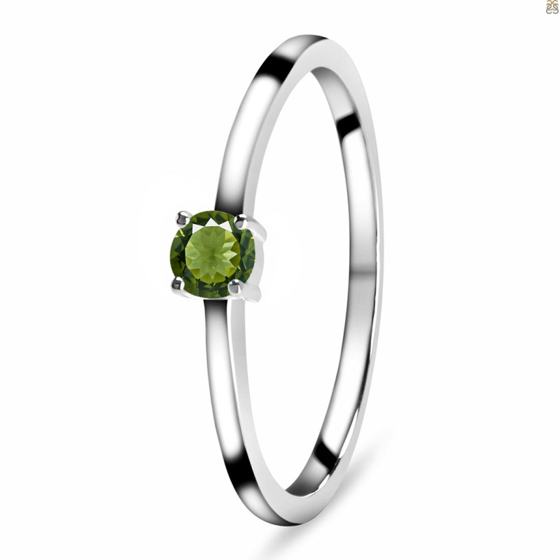 Moldavite Ring