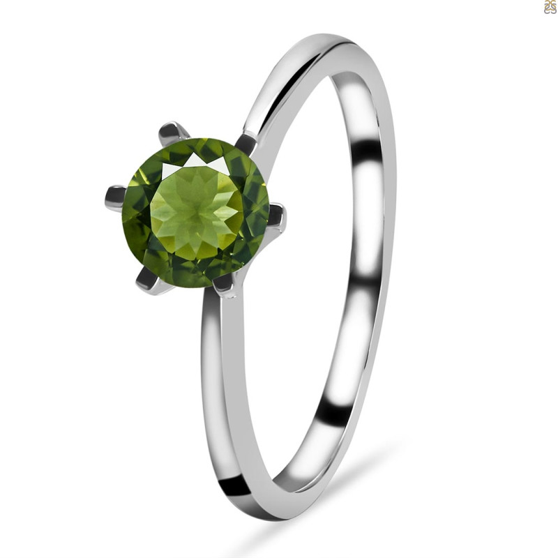 Moldavite Ring