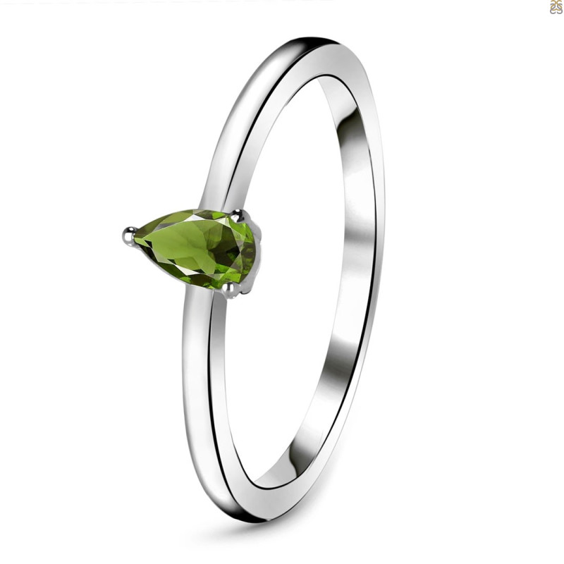 Moldavite Ring