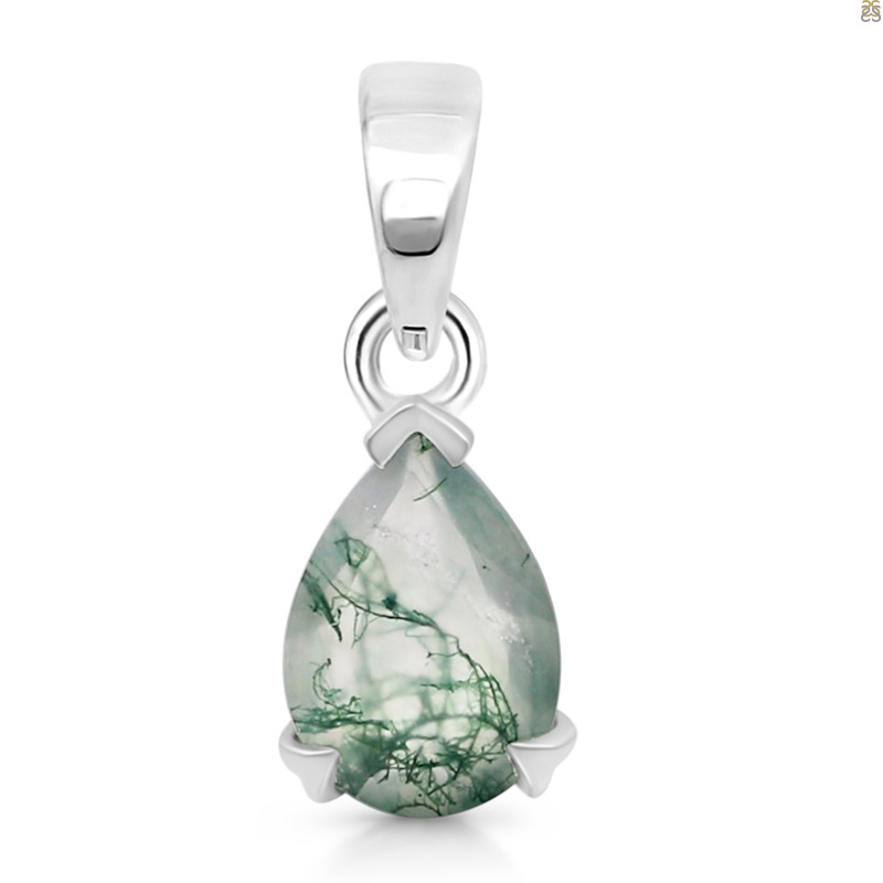 Moss Agate Pendant MOA-RDP-689
