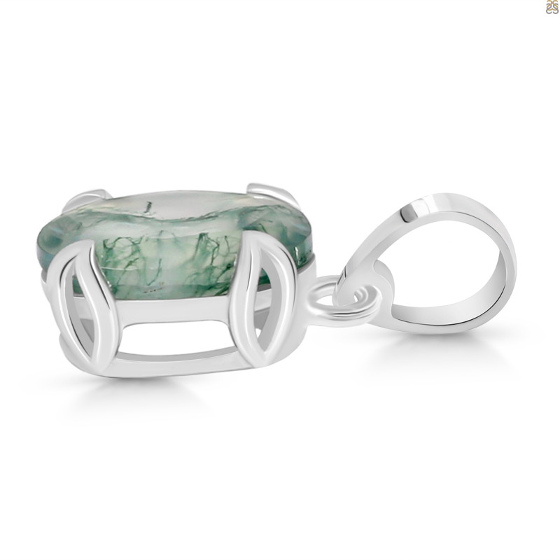 Moss Agate Pendant
