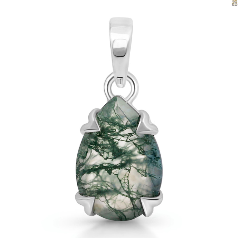Moss Agate Pendant MOA-RDP-752