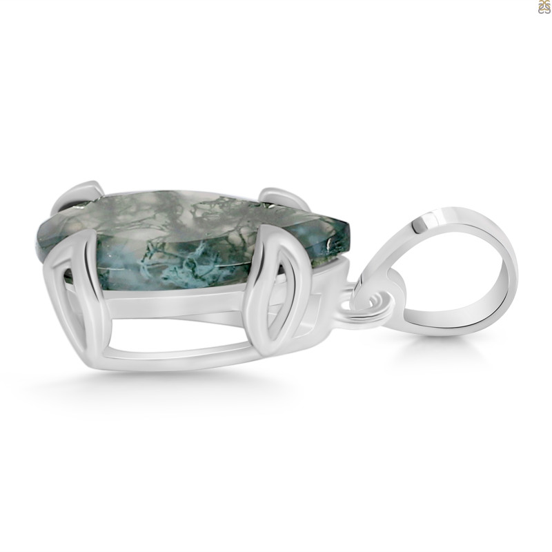 Moss Agate Pendant