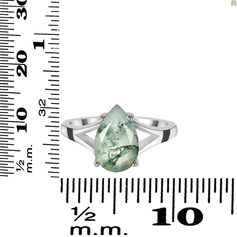 Moss Agate Ring MOA-RDR-2123
