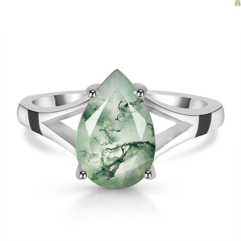 Moss Agate Ring MOA-RDR-2123