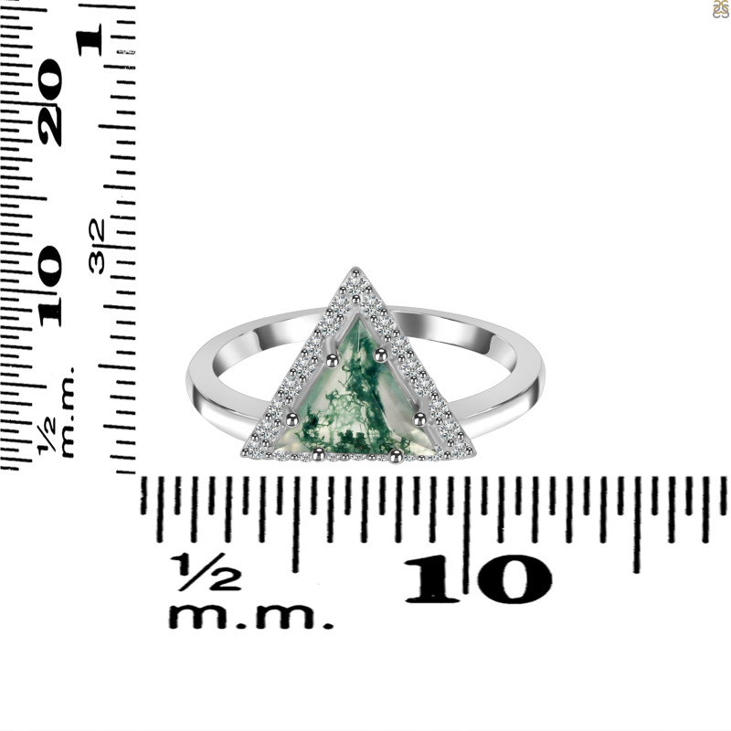 Moss Agate Ring MOA-RDR-2185