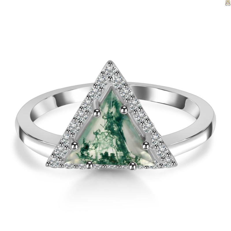 Moss Agate Ring MOA-RDR-2185