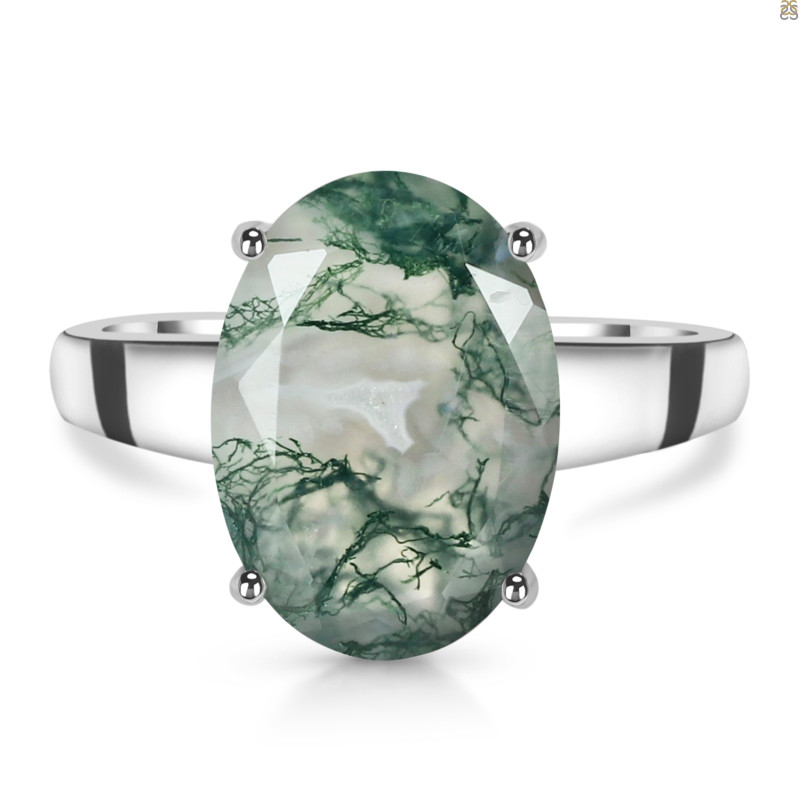 Moss Agate Ring MOA-RDR-2849