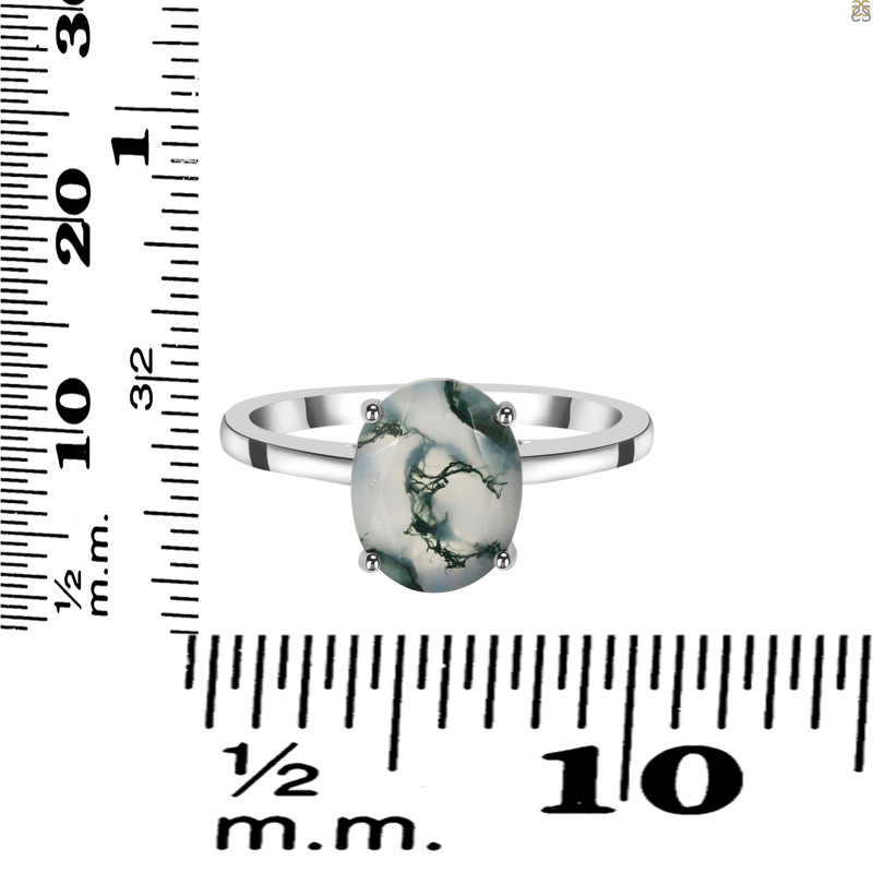 Moss Agate Ring MOA-RDR-2942